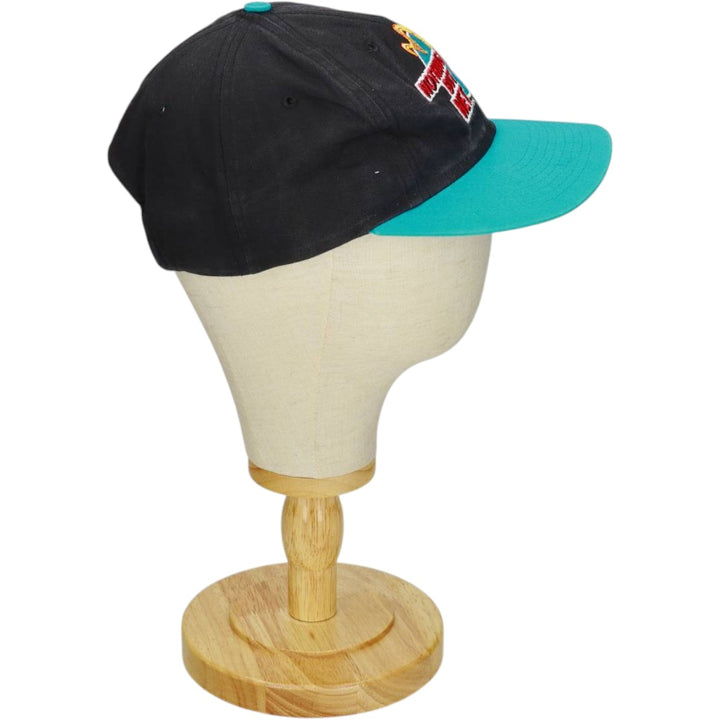 90'S McDonald's Nothing But Net Two-Tone Advertising Baseball Cap 6-Panel Cap unclear black type Vintage Second Hand