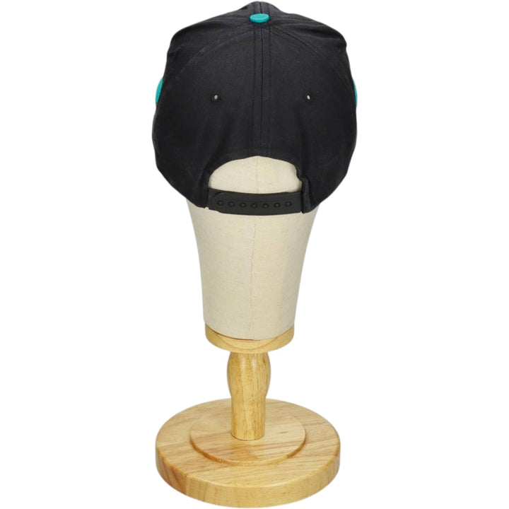 90'S McDonald's Nothing But Net Two-Tone Advertising Baseball Cap 6-Panel Cap unclear black type Vintage Second Hand