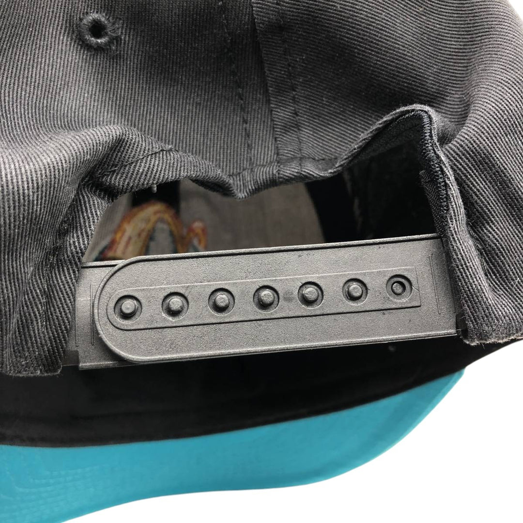 90'S McDonald's Nothing But Net Two-Tone Advertising Baseball Cap 6-Panel Cap unclear black type Vintage Second Hand