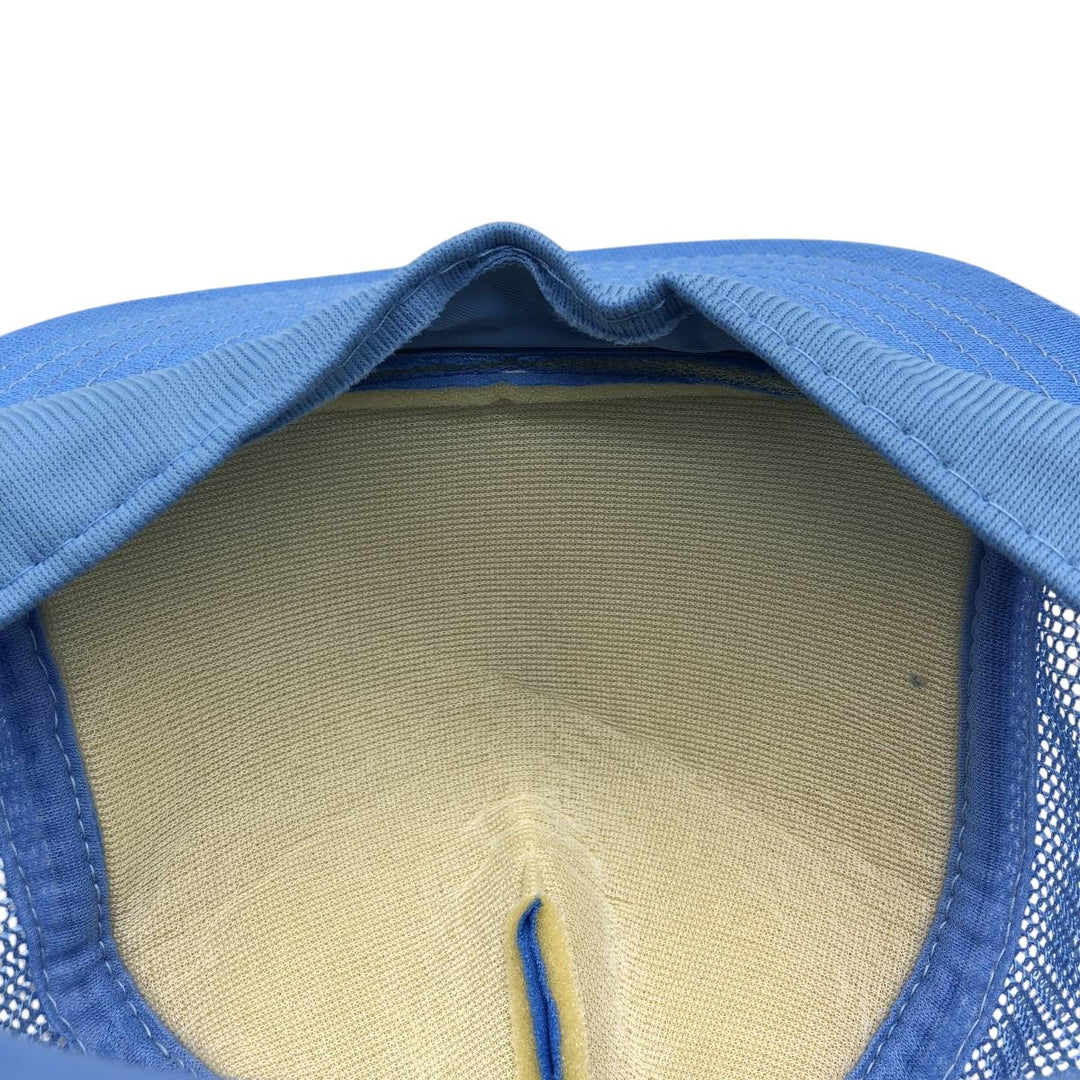 80s-90'S sport cap, Molson Golden advertising trucker cap, mesh cap, one size fits all. unclear Blue type light blue Vintage Second Hand