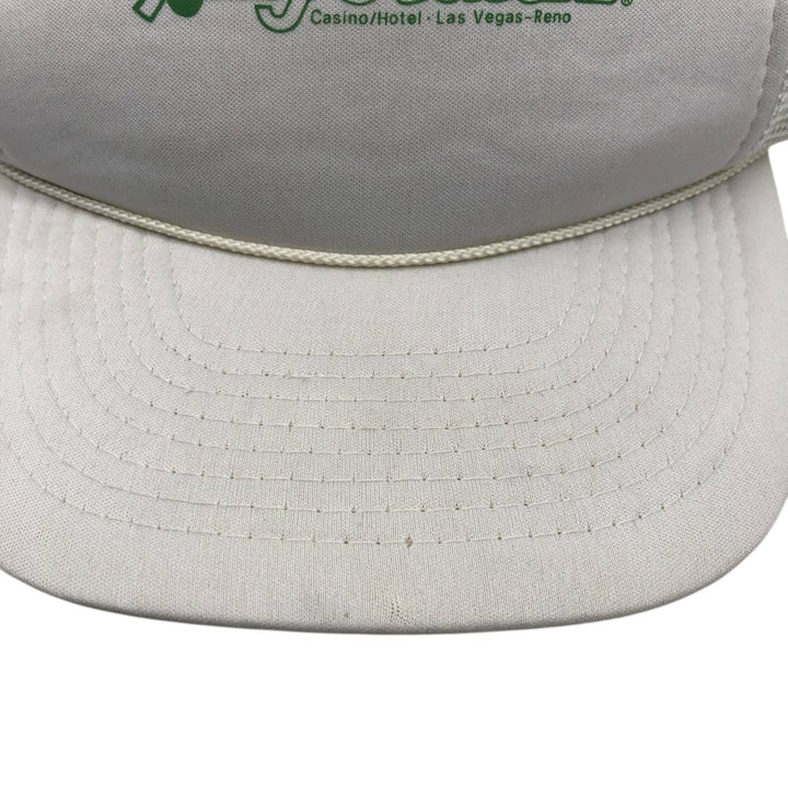 FRANK LEE IMPORTS Fitzgeralds Trucker Cap Advertising Mesh Cap One Size Fits All polyester white type Vintage Second Hand
