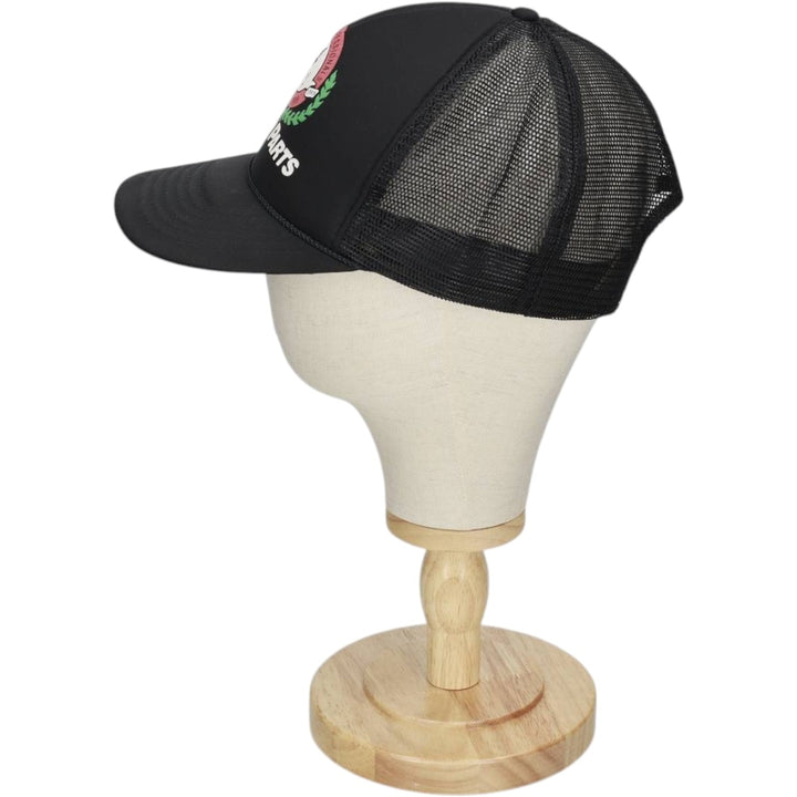 90'S AUTO TIRE AND PARTS Advertising Trucker Cap Mesh Cap One Size Fits All Vintage polyester black type Vintage Second Hand