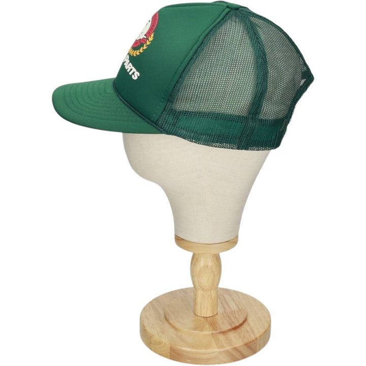 90'S AUTO TIRE AND PARTS Trucker Cap, Advertising Mesh Cap, One Size Fits All, Vintage polyester Green type dark green Vintage Second Hand