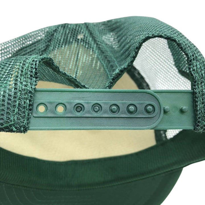 90'S AUTO TIRE AND PARTS Trucker Cap, Advertising Mesh Cap, One Size Fits All, Vintage polyester Green type dark green Vintage Second Hand