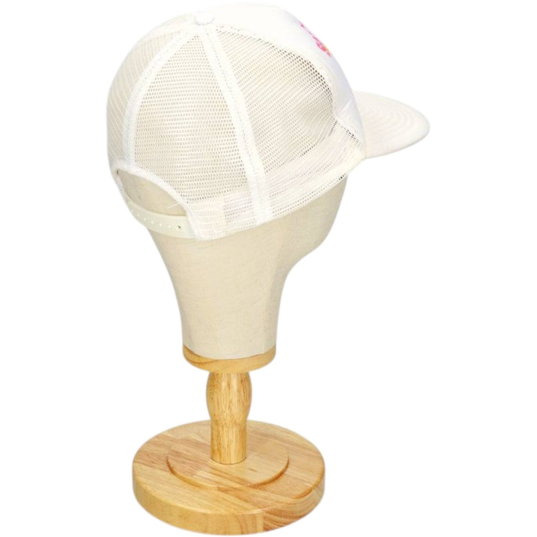 90'S SAM'S TOWN GOLD RIVER Advertising Trucker Cap Mesh Cap One Size Fits All Vintage unclear pale white type Vintage Second Hand