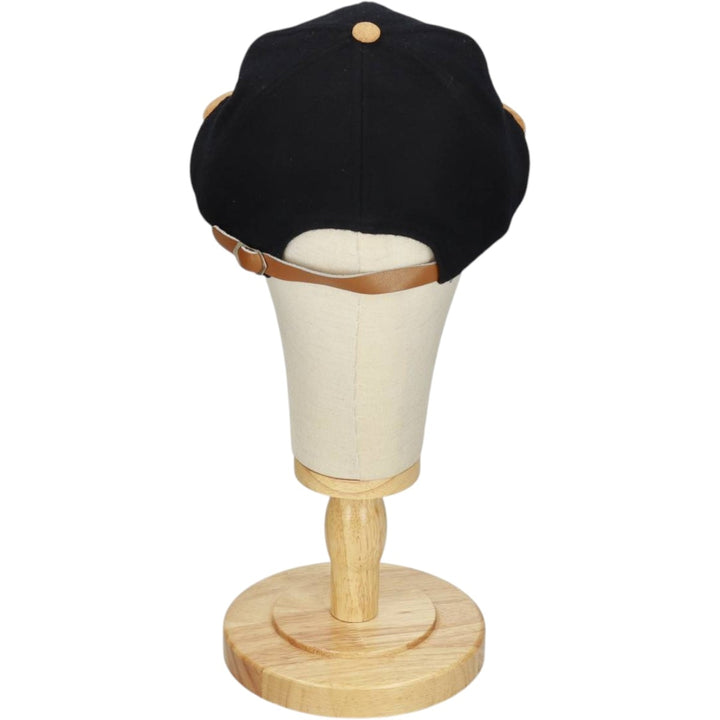 KP CAPS Advertising Two-Tone 6-Panel Cap (One Size Fits All) wool black type Vintage Second Hand