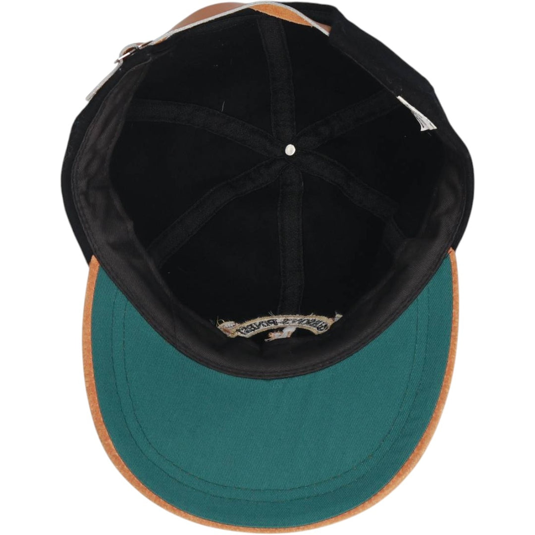 KP CAPS Advertising Two-Tone 6-Panel Cap (One Size Fits All) wool black type Vintage Second Hand