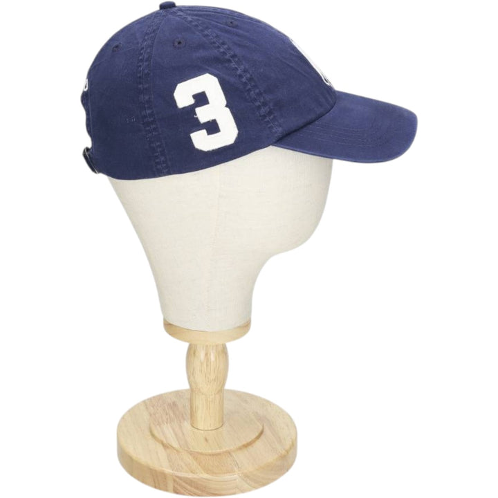 Ralph Lauren POLO RALPH LAUREN Big Pony 6-Panel Cap (One Size Fits All) cotton navy blue type Vintage Second Hand