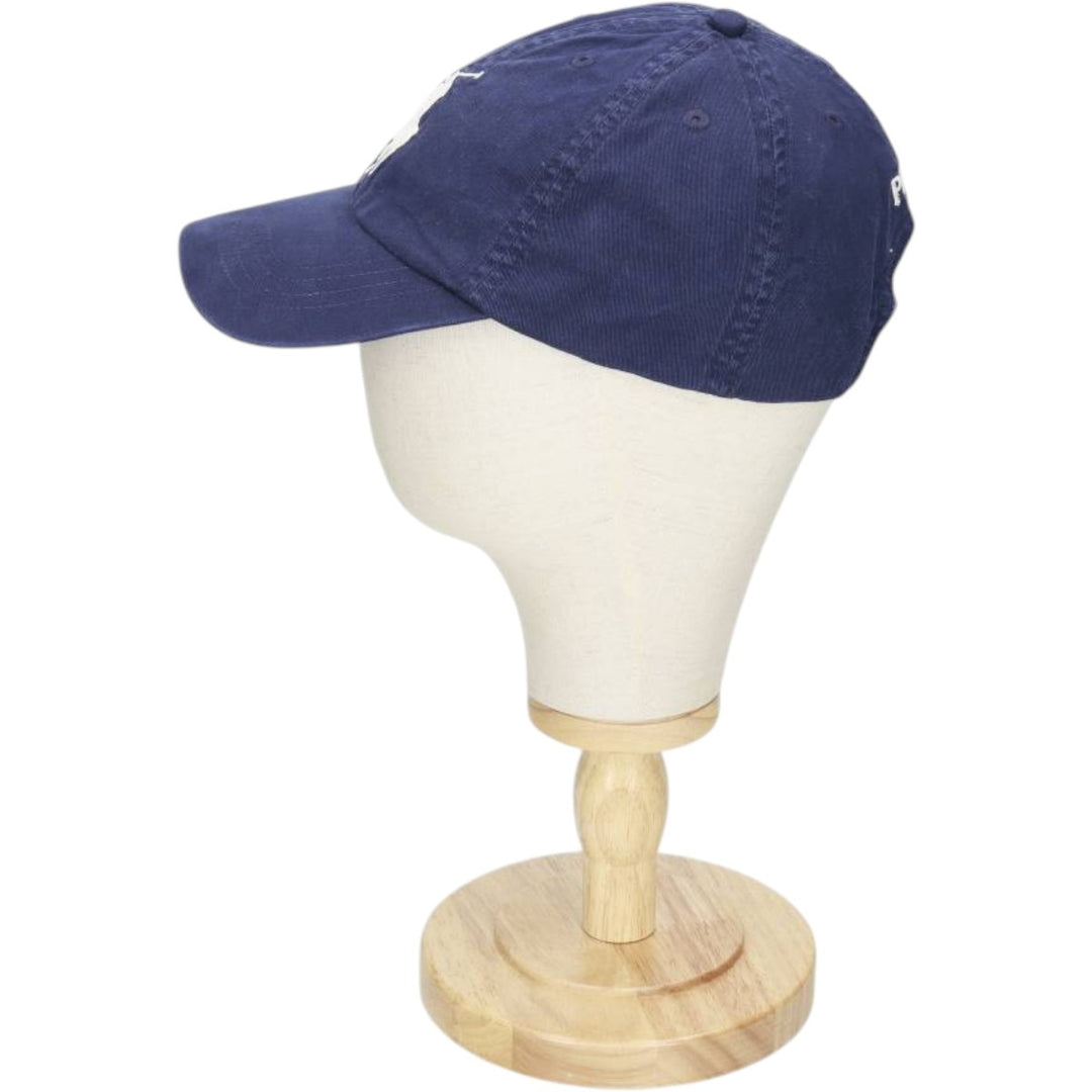 Ralph Lauren POLO RALPH LAUREN Big Pony 6-Panel Cap (One Size Fits All) cotton navy blue type Vintage Second Hand