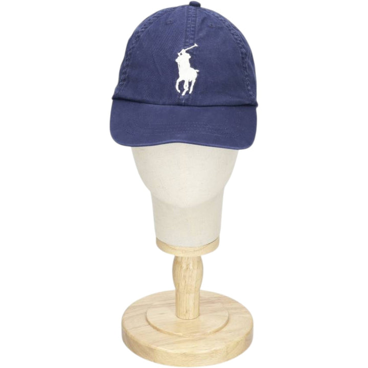 Ralph Lauren POLO RALPH LAUREN Big Pony 6-Panel Cap (One Size Fits All) cotton navy blue type Vintage Second Hand