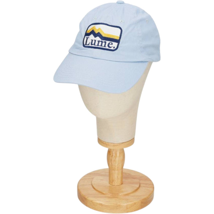 Lume Cannabis Co Dad Hat 6-Panel Cap (One Size Fits All) cotton Blue type light blue Vintage Second Hand