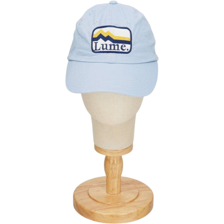 Lume Cannabis Co Dad Hat 6-Panel Cap (One Size Fits All) cotton Blue type light blue Vintage Second Hand