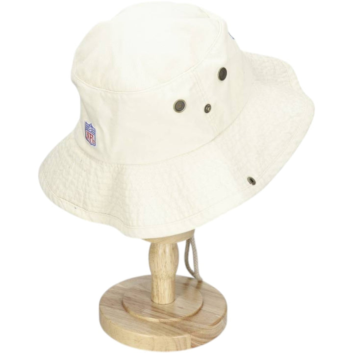 Reebok NFL New York Giants Bucket Hat (One Size Fits All) cotton pale white type Vintage Second Hand
