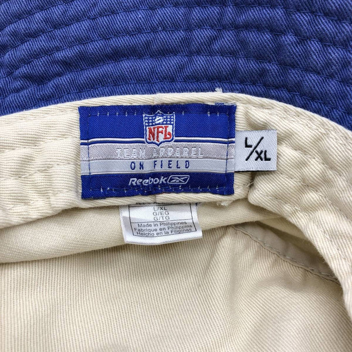 Reebok NFL New York Giants Bucket Hat (One Size Fits All) cotton pale white type Vintage Second Hand