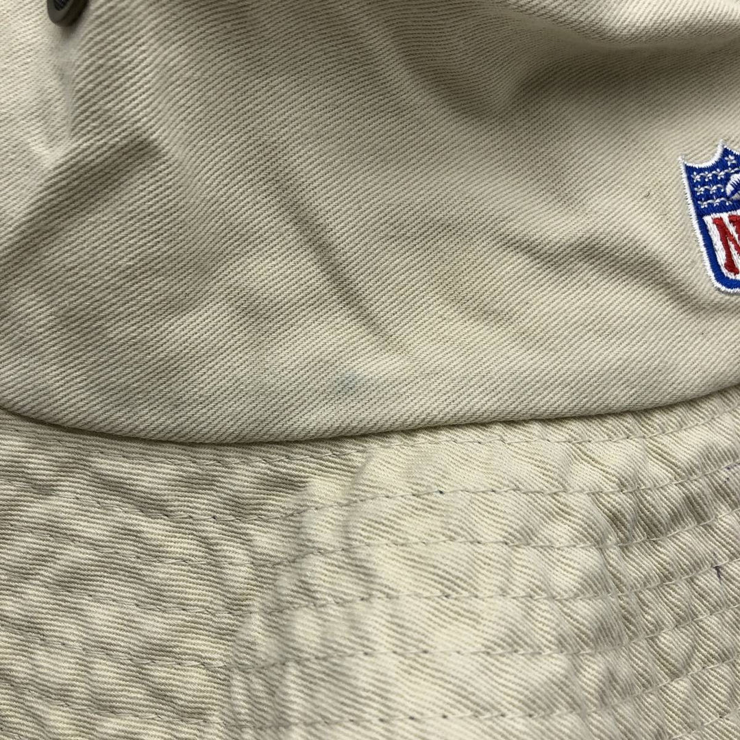 Reebok NFL New York Giants Bucket Hat (One Size Fits All) cotton pale white type Vintage Second Hand