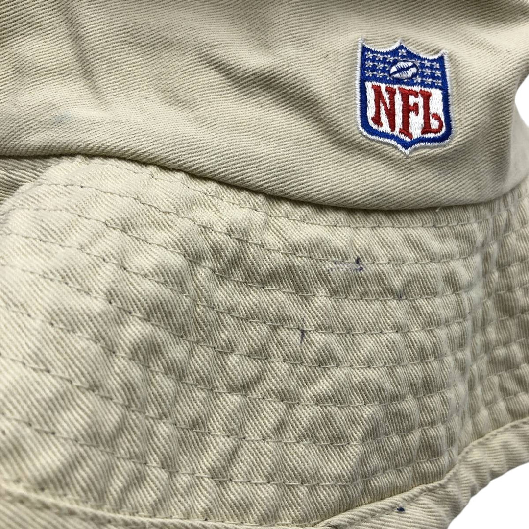 Reebok NFL New York Giants Bucket Hat (One Size Fits All) cotton pale white type Vintage Second Hand