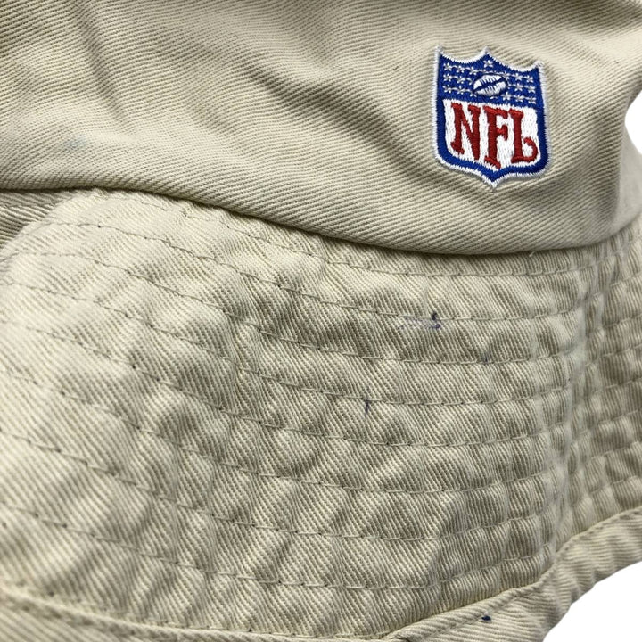 Reebok NFL New York Giants Bucket Hat (One Size Fits All) cotton pale white type Vintage Second Hand
