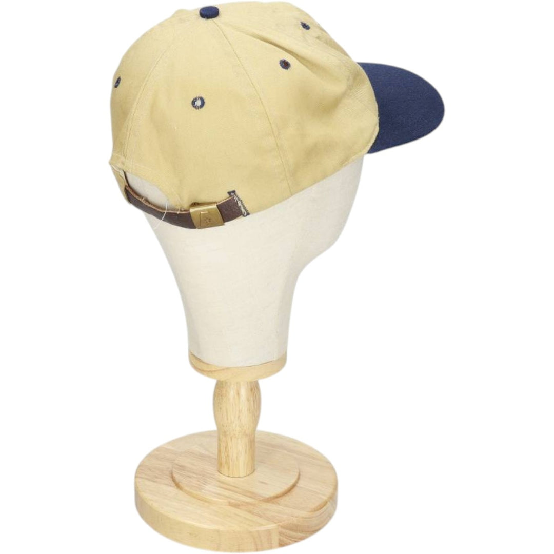 ~90'S TEXACE Two-Tone 6-Panel Cap, Made in USA, One Size Fits All (Vintage) unclear Beige type Vintage Second Hand