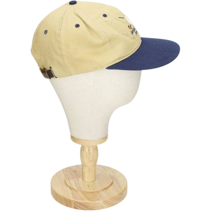~90'S TEXACE Two-Tone 6-Panel Cap, Made in USA, One Size Fits All (Vintage) unclear Beige type Vintage Second Hand