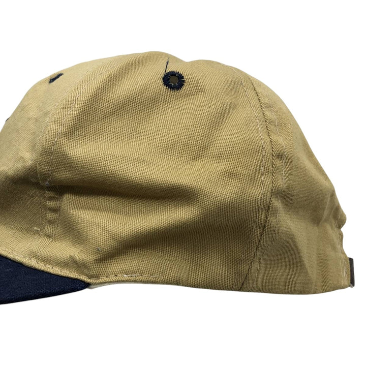 ~90'S TEXACE Two-Tone 6-Panel Cap, Made in USA, One Size Fits All (Vintage) unclear Beige type Vintage Second Hand