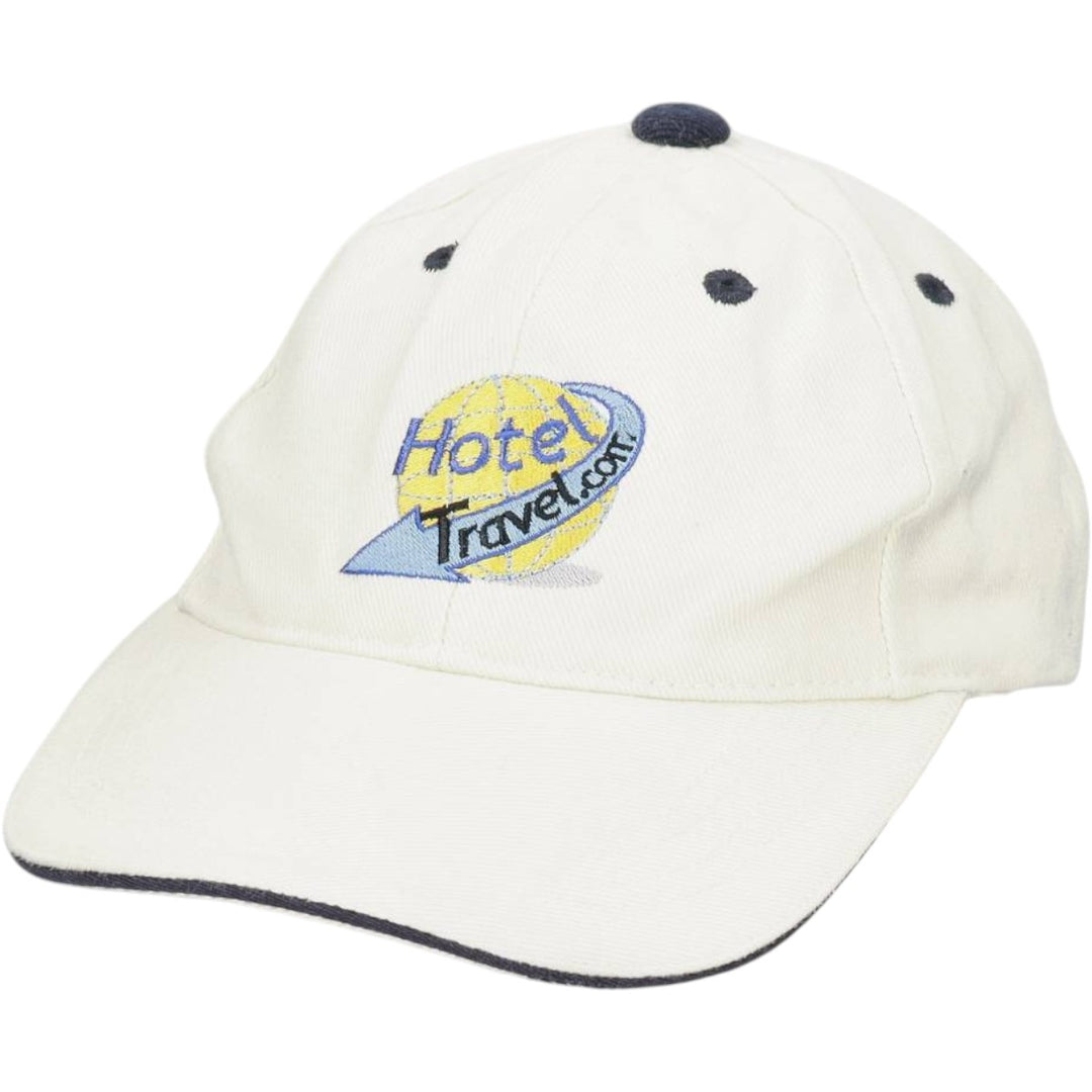 Advertising 6-Panel Cap, One Size Fits All unclear white type Vintage Second Hand