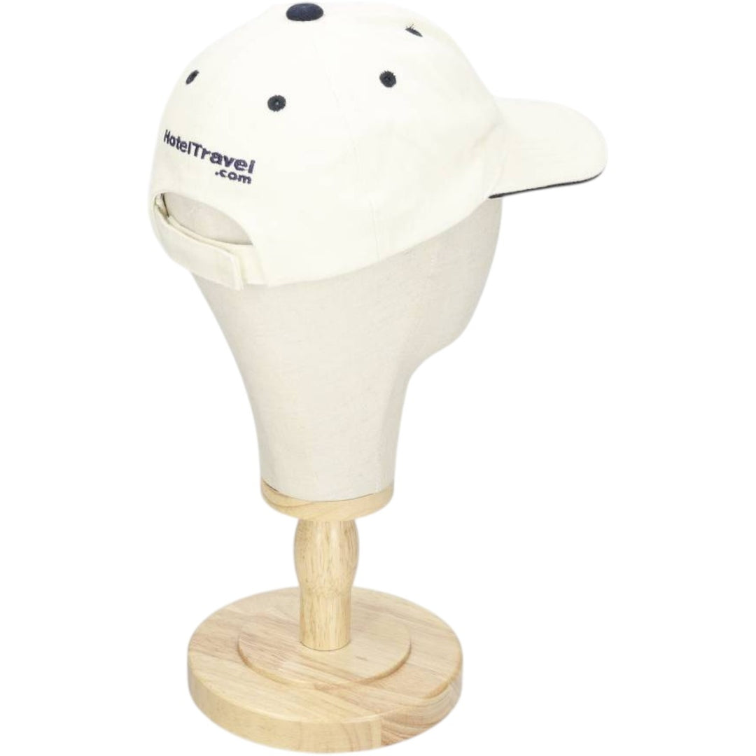 Advertising 6-Panel Cap, One Size Fits All unclear white type Vintage Second Hand