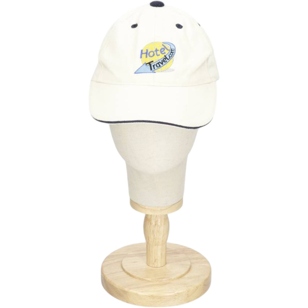 Advertising 6-Panel Cap, One Size Fits All unclear white type Vintage Second Hand