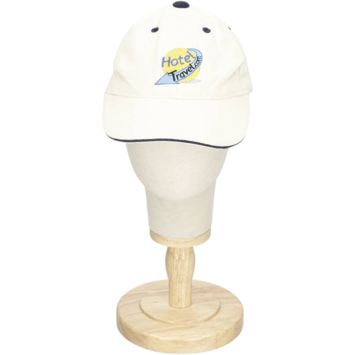 Advertising 6-Panel Cap, One Size Fits All unclear white type Vintage Second Hand