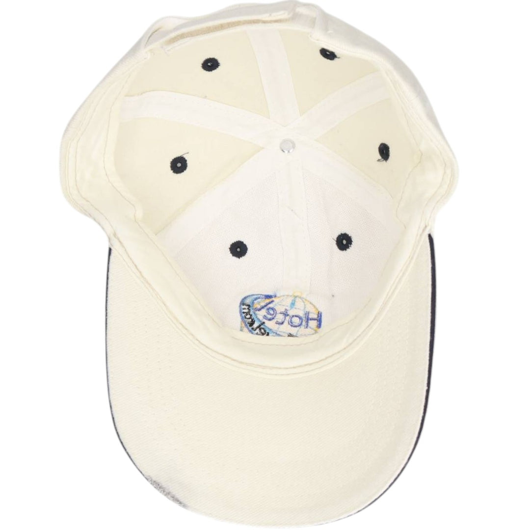 Advertising 6-Panel Cap, One Size Fits All unclear white type Vintage Second Hand