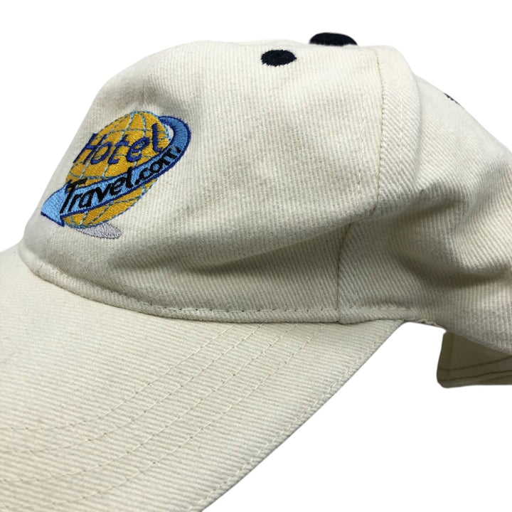 Advertising 6-Panel Cap, One Size Fits All unclear white type Vintage Second Hand