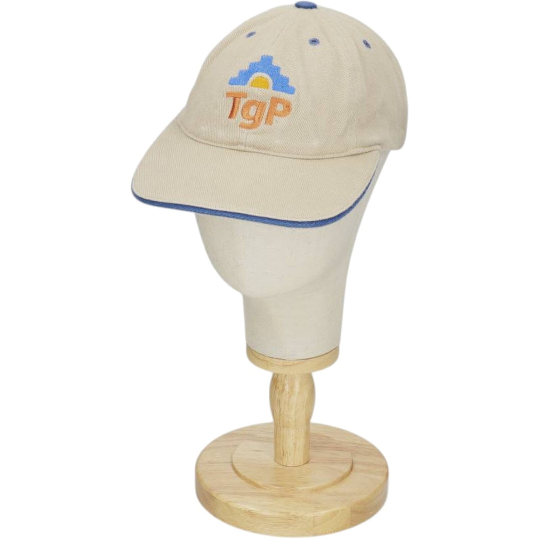 ALICA I AND I SUPPLIERS Advertising 6-Panel Cap (One Size Fits All) unclear Beige type Vintage Second Hand
