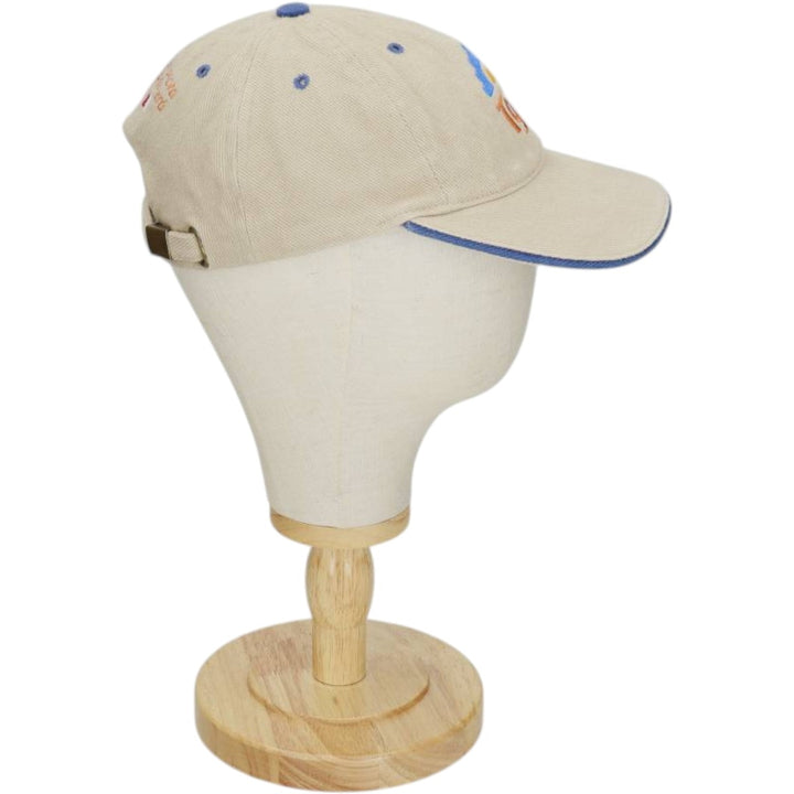 ALICA I AND I SUPPLIERS Advertising 6-Panel Cap (One Size Fits All) unclear Beige type Vintage Second Hand