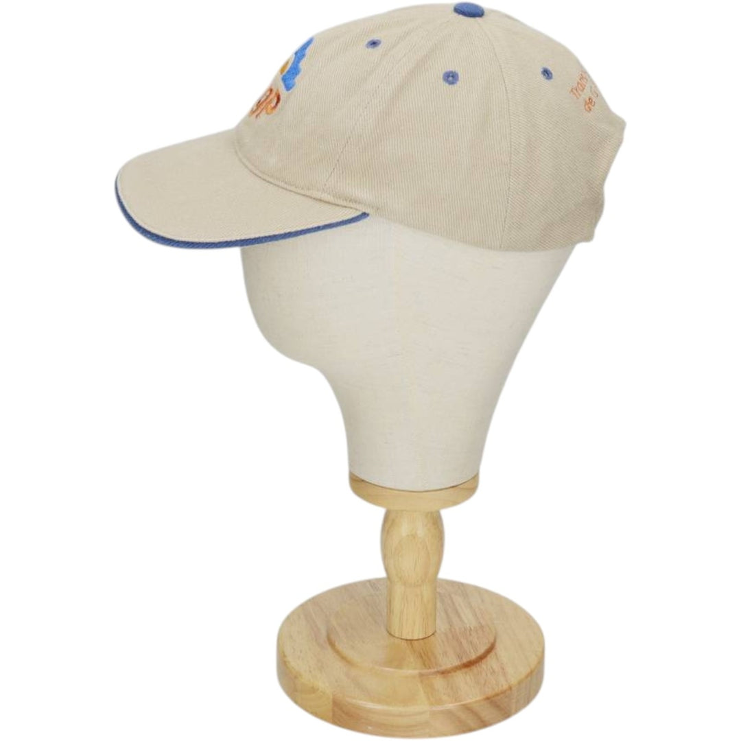 ALICA I AND I SUPPLIERS Advertising 6-Panel Cap (One Size Fits All) unclear Beige type Vintage Second Hand