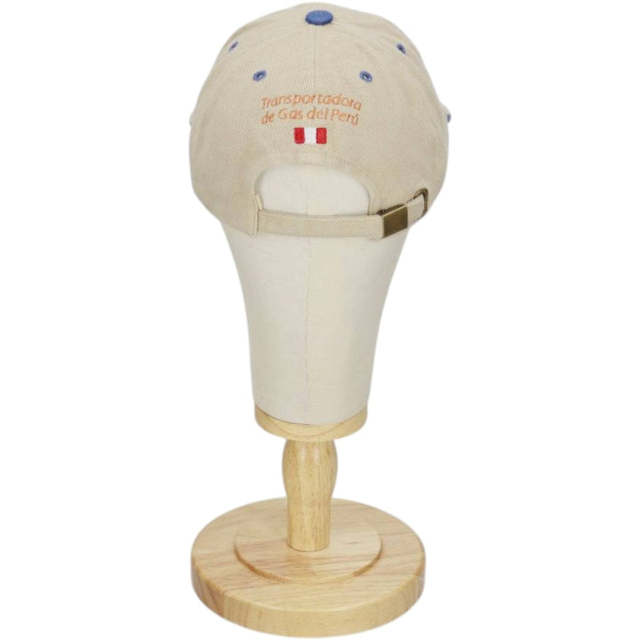 ALICA I AND I SUPPLIERS Advertising 6-Panel Cap (One Size Fits All) unclear Beige type Vintage Second Hand