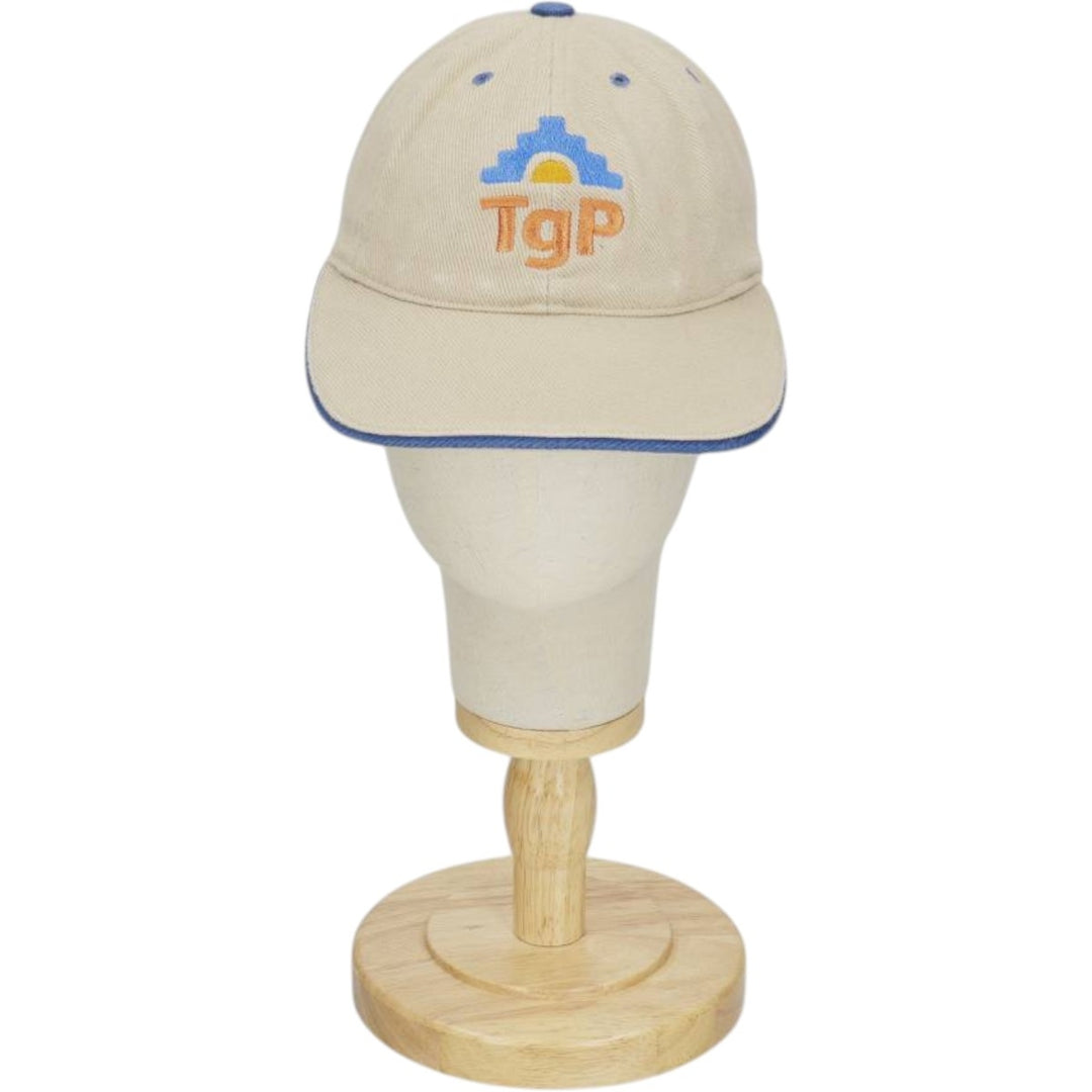 ALICA I AND I SUPPLIERS Advertising 6-Panel Cap (One Size Fits All) unclear Beige type Vintage Second Hand