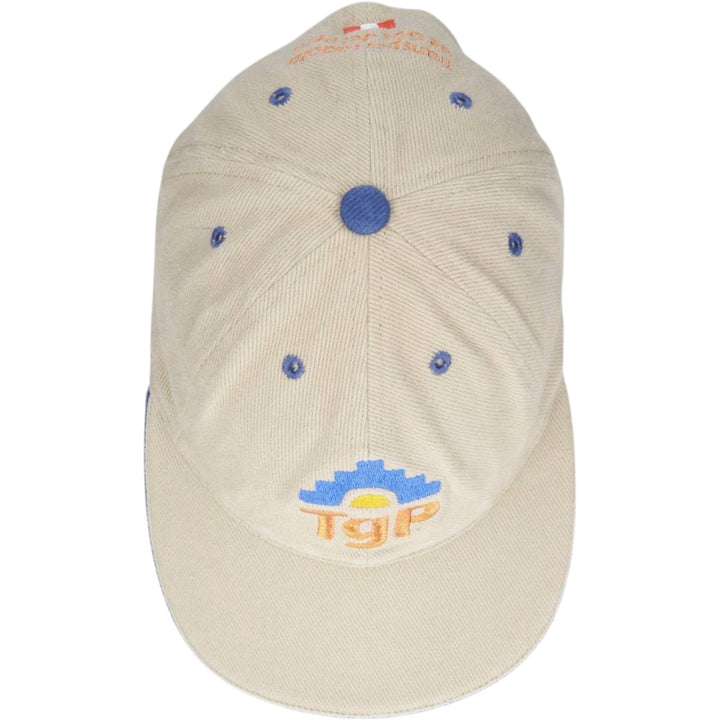 ALICA I AND I SUPPLIERS Advertising 6-Panel Cap (One Size Fits All) unclear Beige type Vintage Second Hand