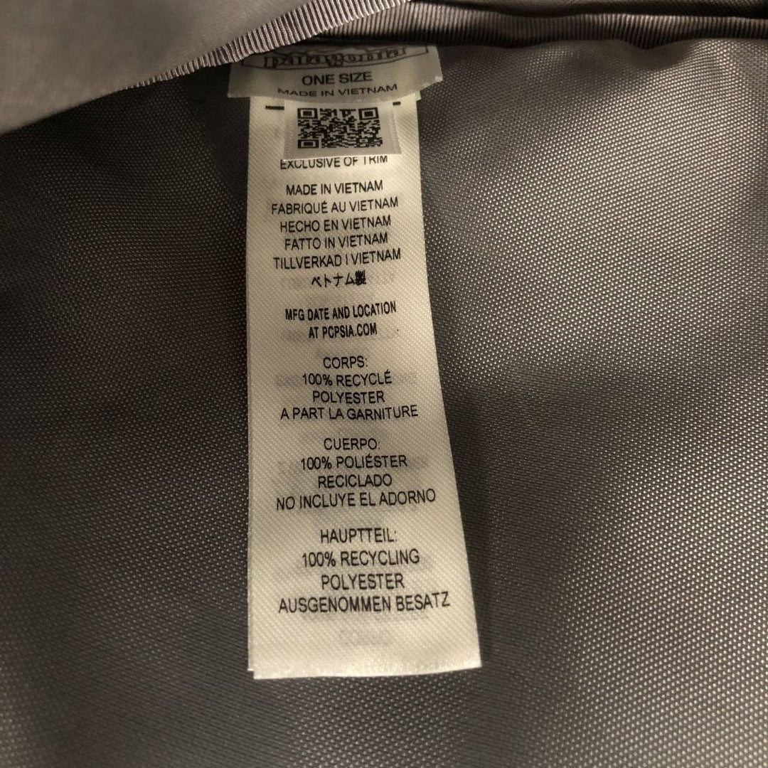 Patagonia Atom Sling 48262SP25 Amazon AWS Shoulder Bag polyester black type Vintage Second Hand