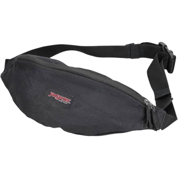 Jansport Waist Bag Made in USA unclear black type Vintage Second Hand