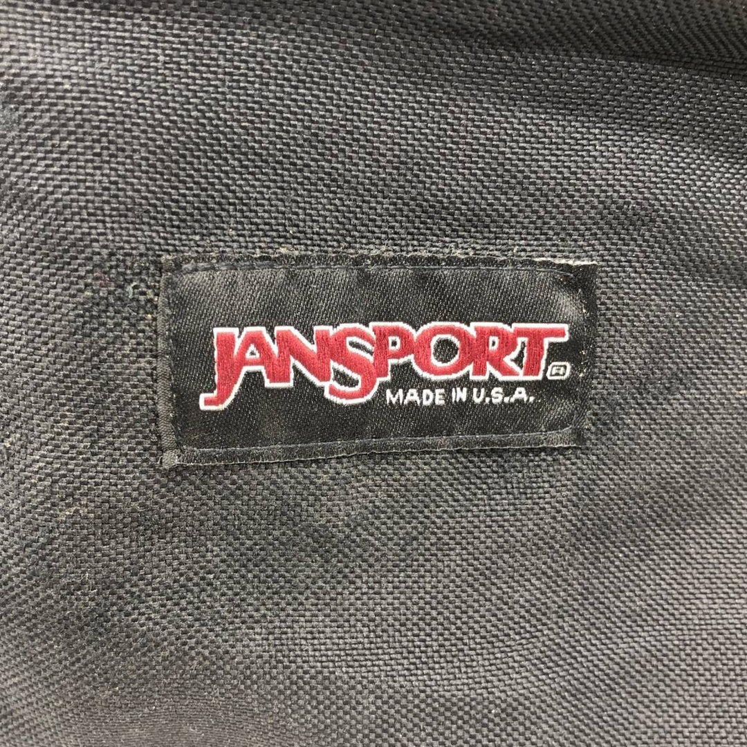 Jansport Waist Bag Made in USA unclear black type Vintage Second Hand