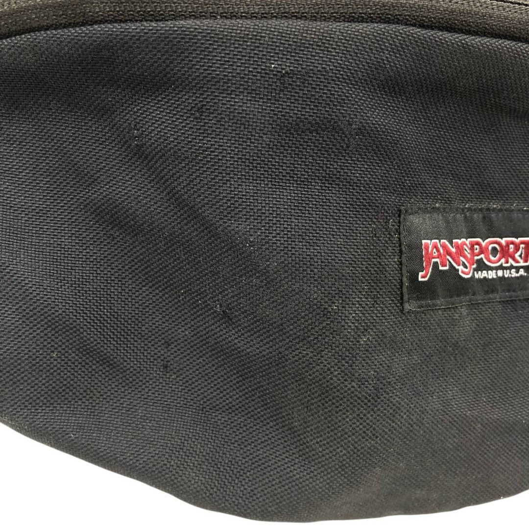 Jansport Waist Bag Made in USA unclear black type Vintage Second Hand