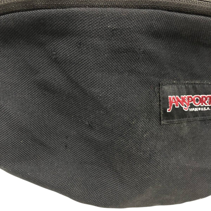 Jansport Waist Bag Made in USA unclear black type Vintage Second Hand