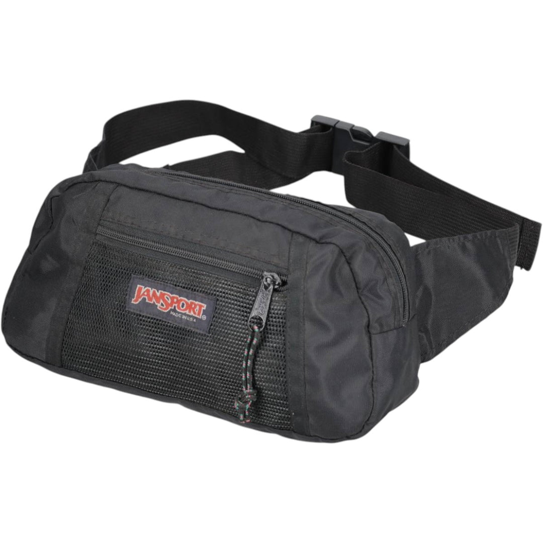 Jansport Waist Bag Made in USA unclear black type Vintage Second Hand