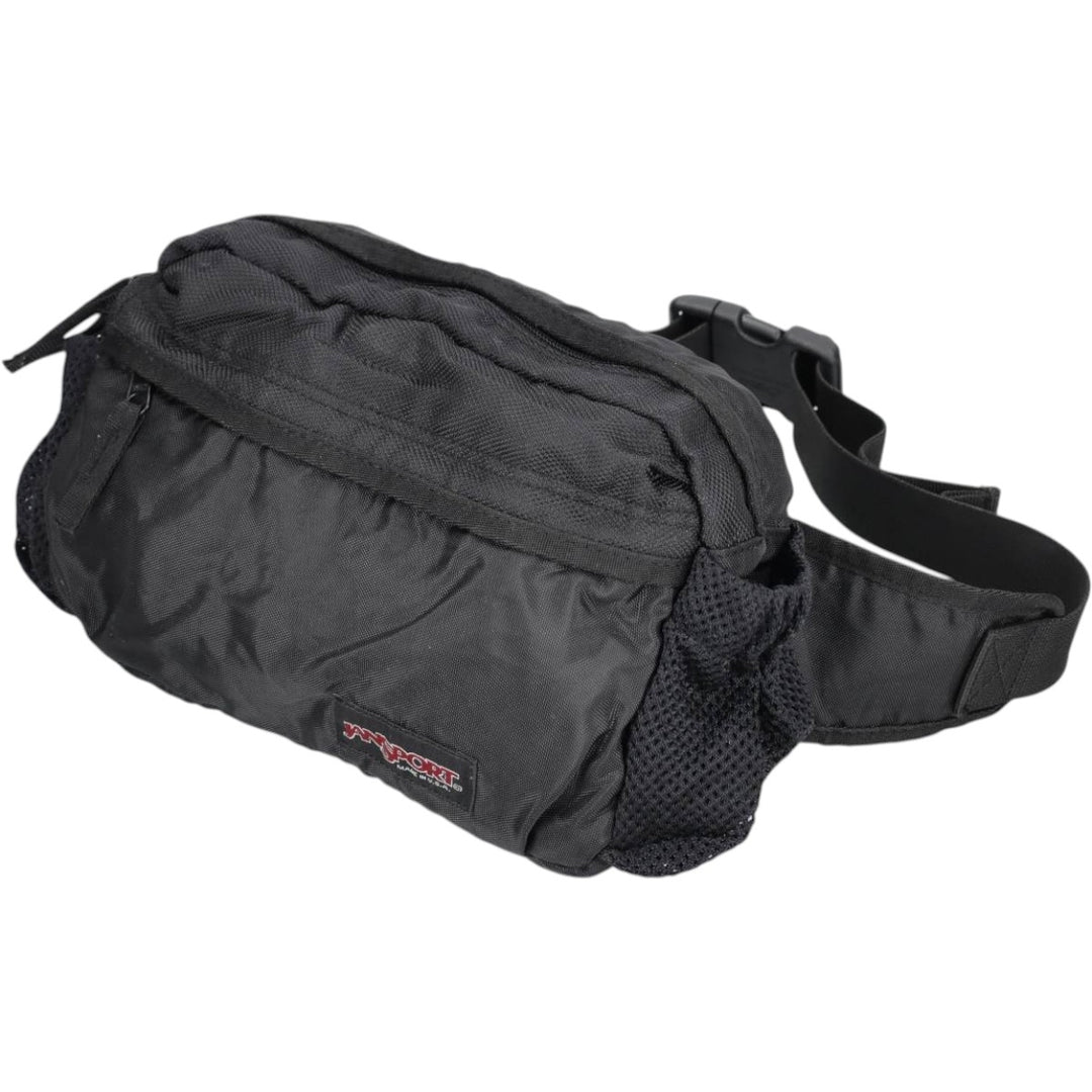 Jansport Waist Bag Made in USA unclear black type Vintage Second Hand