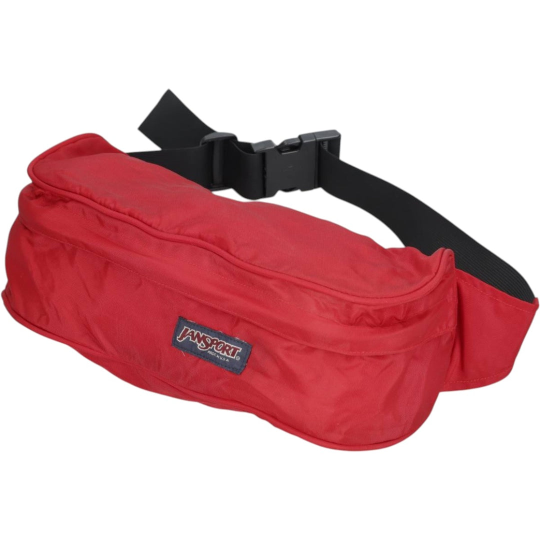 Jansport Waist Bag Made in USA unclear red type Vintage Second Hand