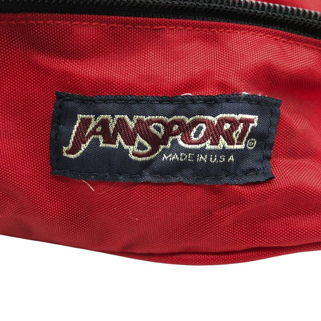 Jansport Waist Bag Made in USA unclear red type Vintage Second Hand