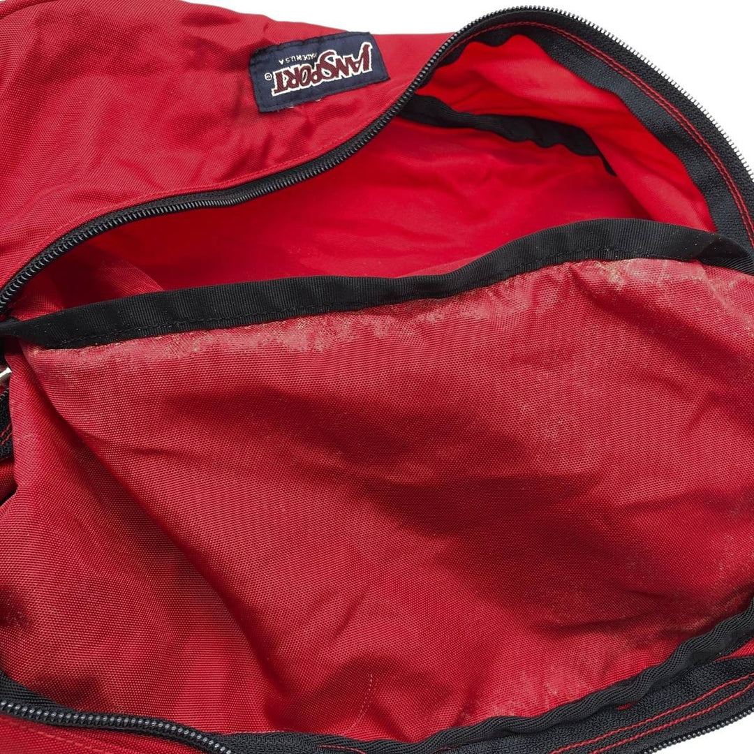 Jansport Waist Bag Made in USA unclear red type Vintage Second Hand
