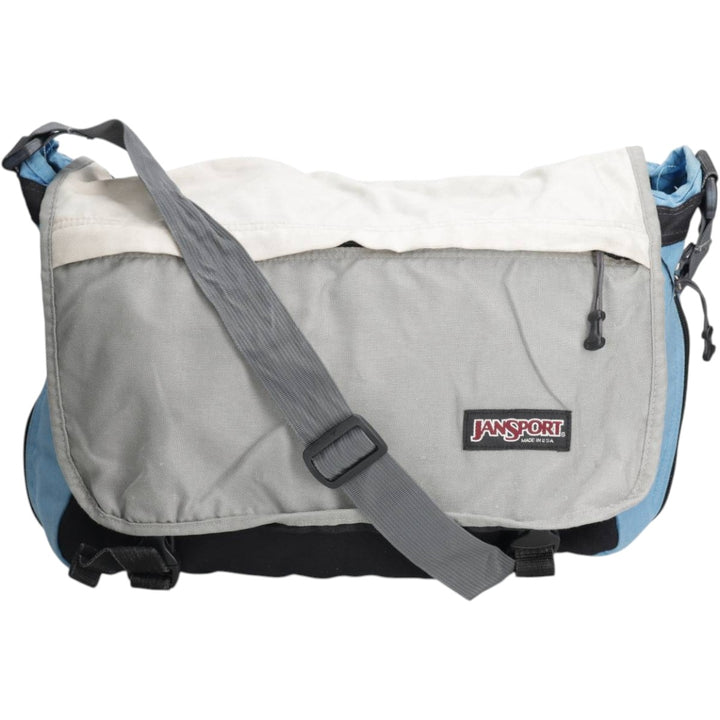 Jansport messenger bag, made in the USA. unclear gray type Vintage Second Hand