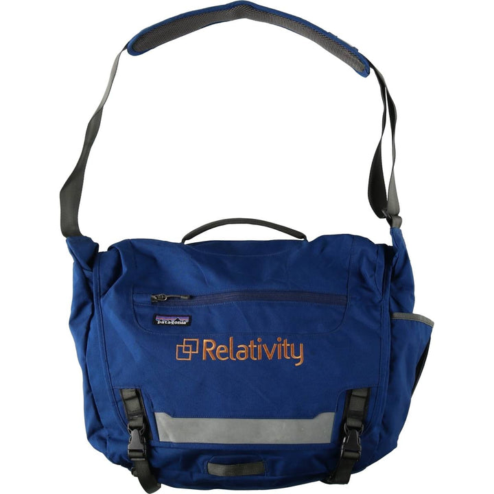 Patagonia HALF MASS P-6 Messenger Bag (11782SP12) polyester Navy blue Vintage Second Hand