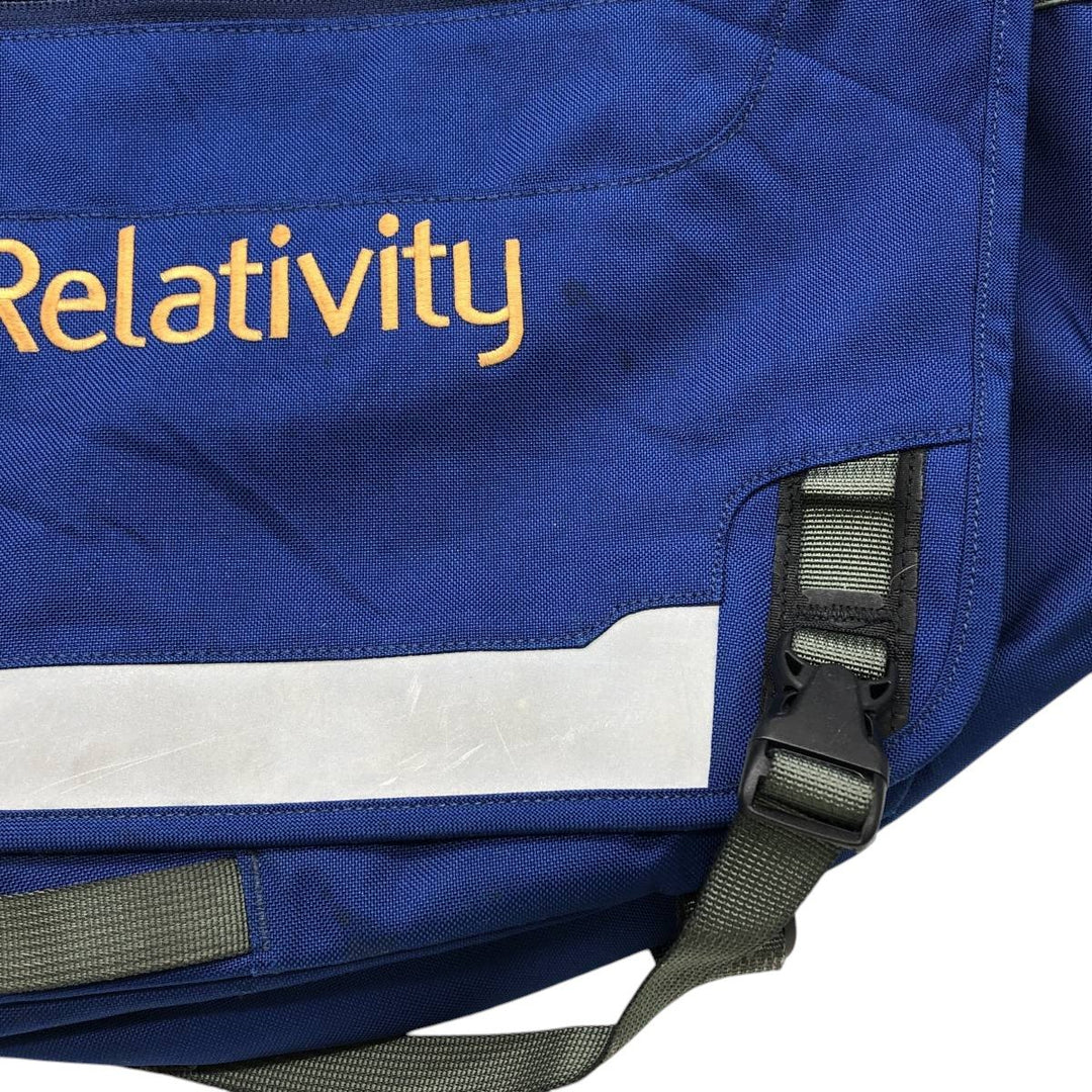 Patagonia HALF MASS P-6 Messenger Bag (11782SP12) polyester Navy blue Vintage Second Hand