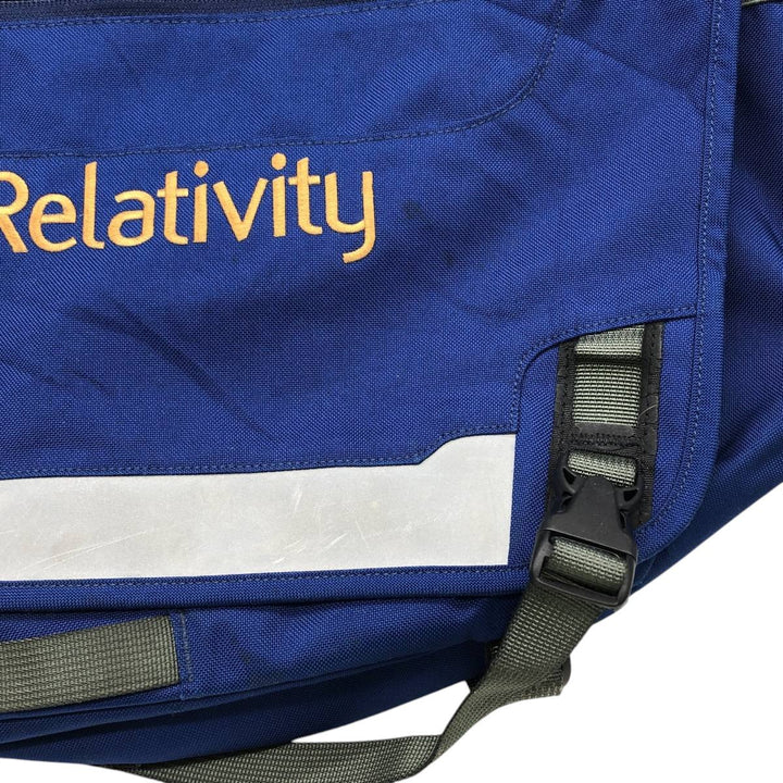 Patagonia HALF MASS P-6 Messenger Bag (11782SP12) polyester Navy blue Vintage Second Hand